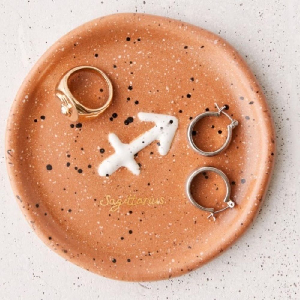 Urban Outfitters Boho Zodiac Sign Catch-All Dish Color: Sagittarius